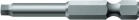 868/4 V square bits Application: